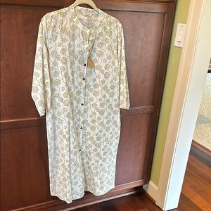 Seasons Brand Floral Cream long Kurta